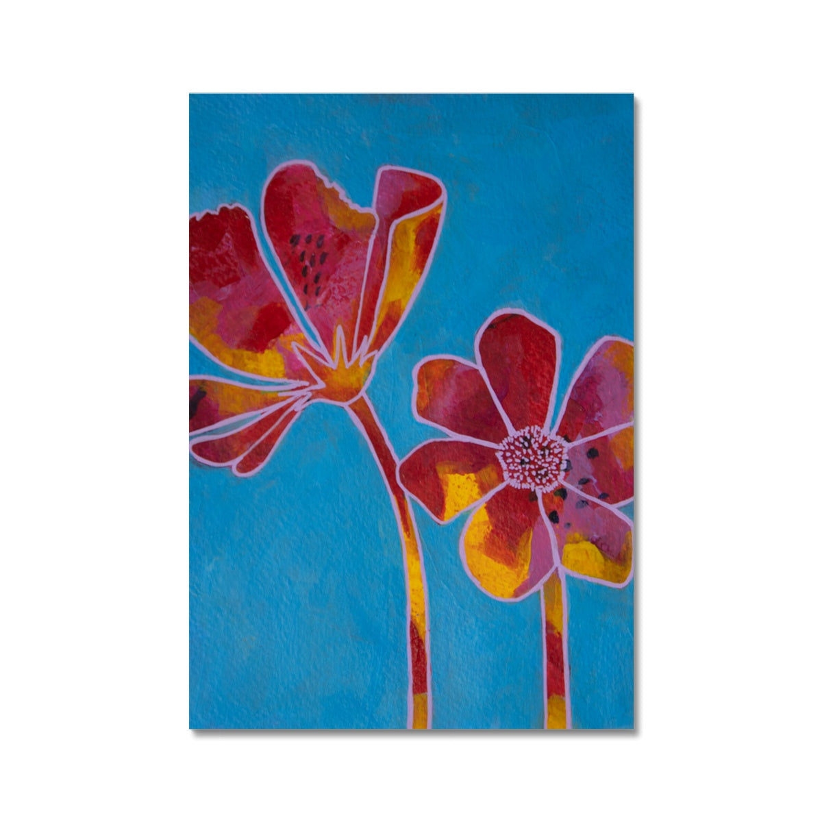 Mother and Small Child - Print