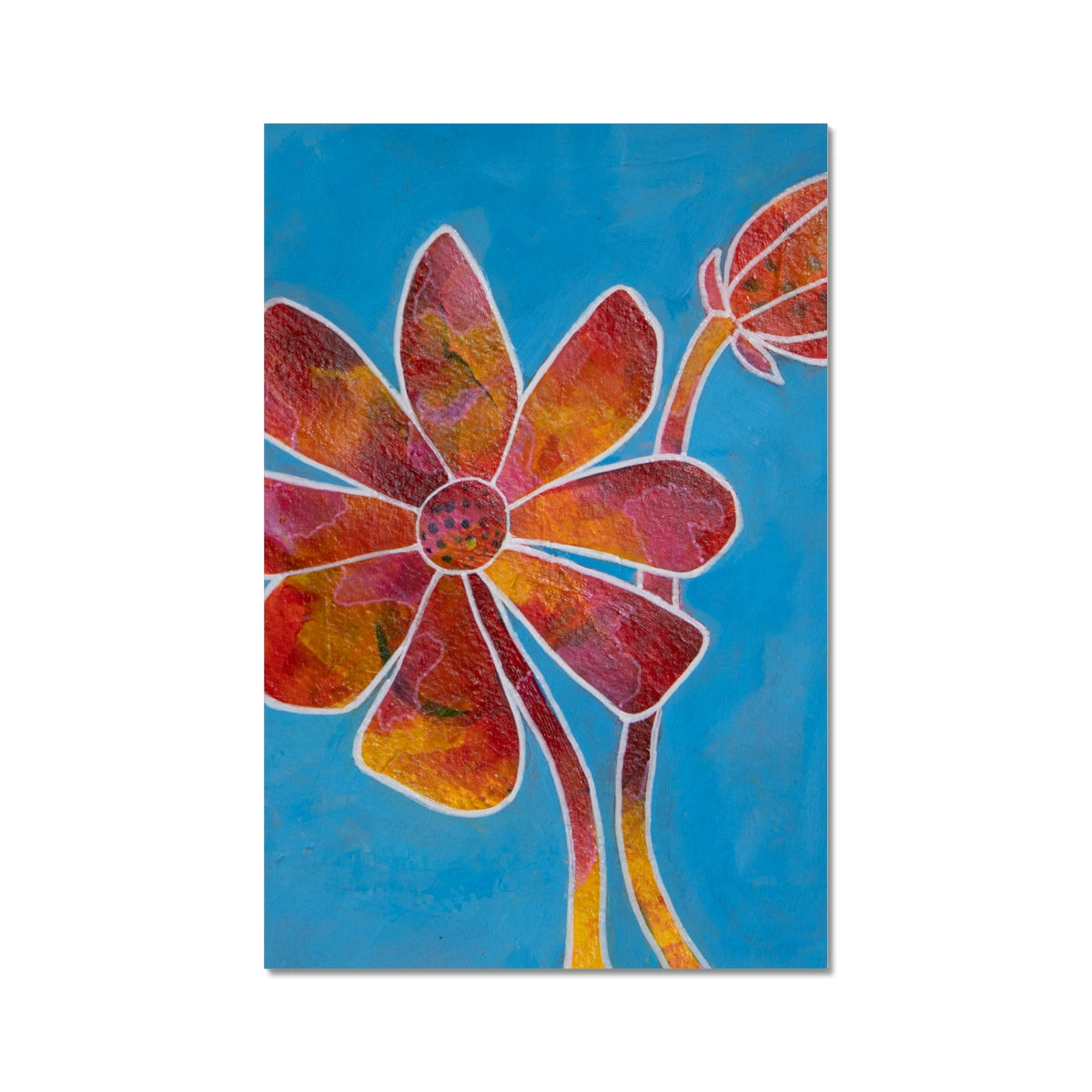 Mother and Teen - Framed Print