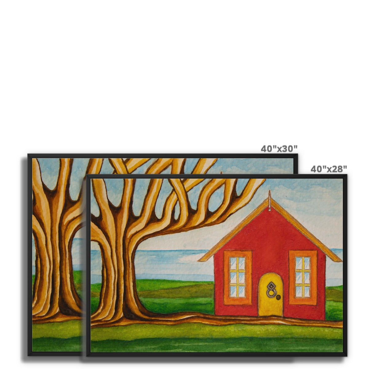 Simply Home Framed Canvas