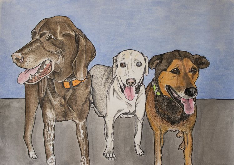 Gus, Keith, Ina