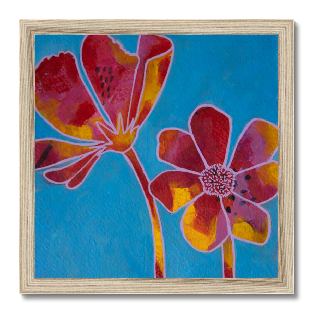 Mother and Small Child - Print