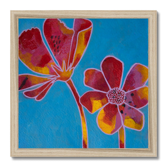 Mother and Small Child - Print