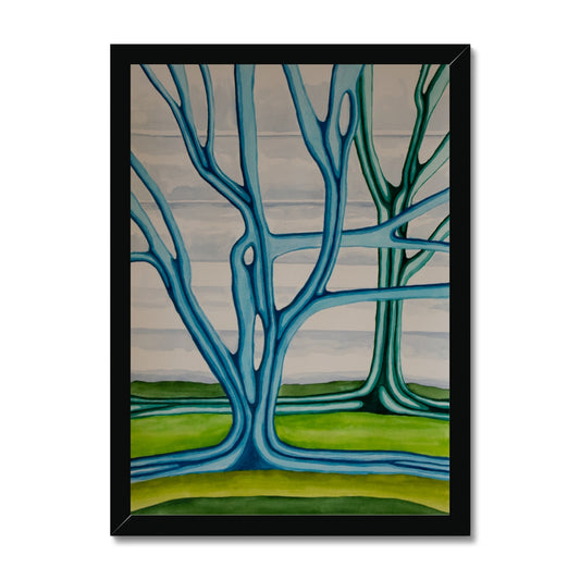 The Extrovert and Introvert Framed Print