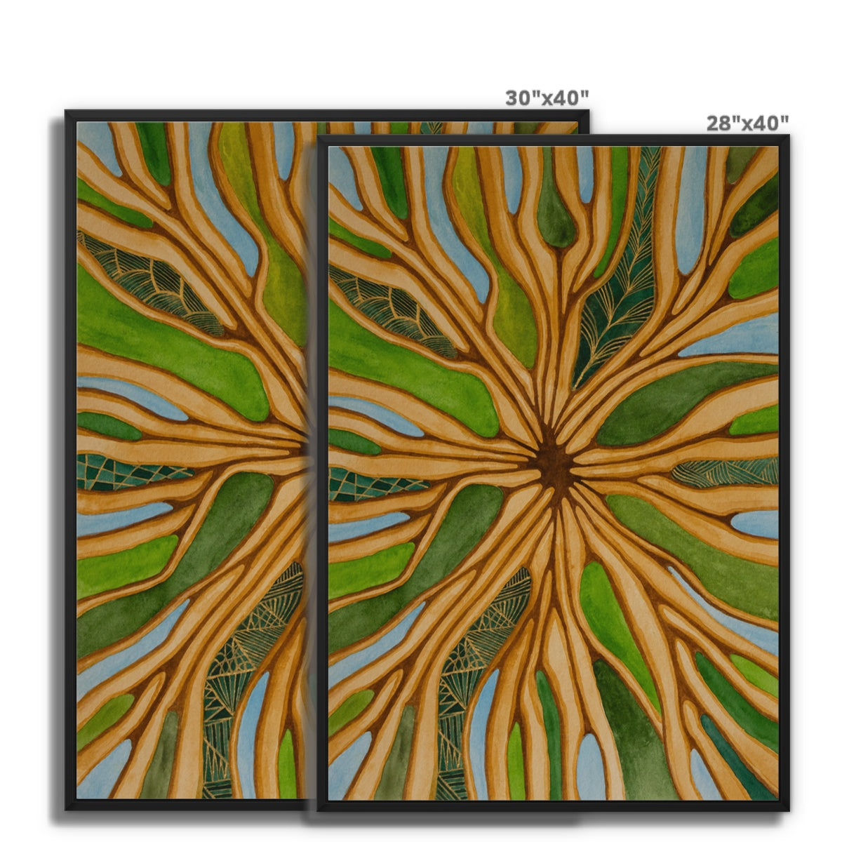 Clarity Framed Canvas