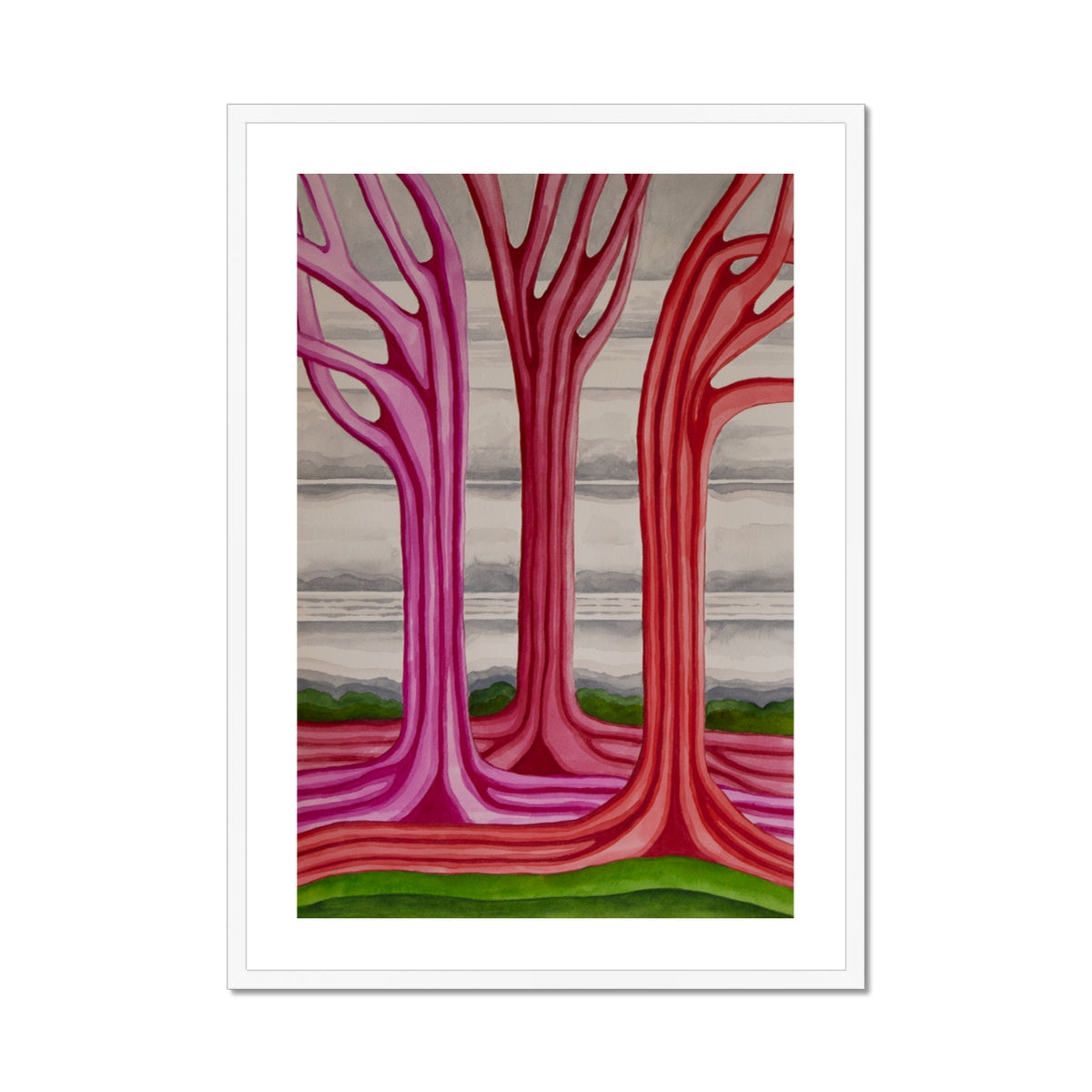 Mother and Wayward Daughters Framed & Mounted Print