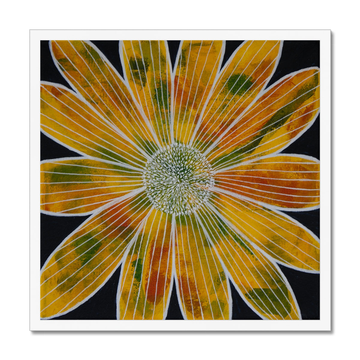 Getting in Close Framed Print