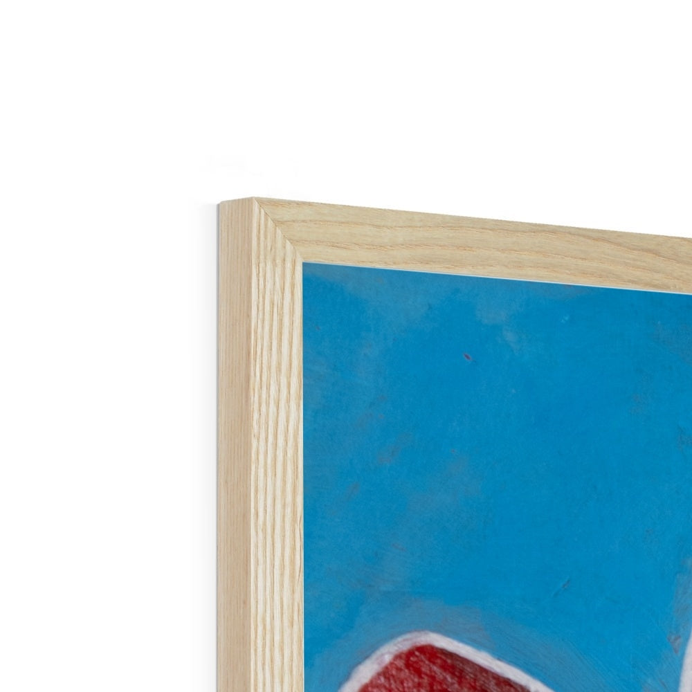 Mother and Teen - Framed Print