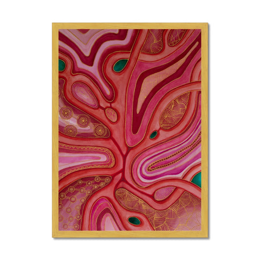 Exploring My Subconscious Antique Framed Print