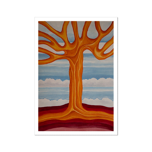 Showing off is OK Fine Art Print