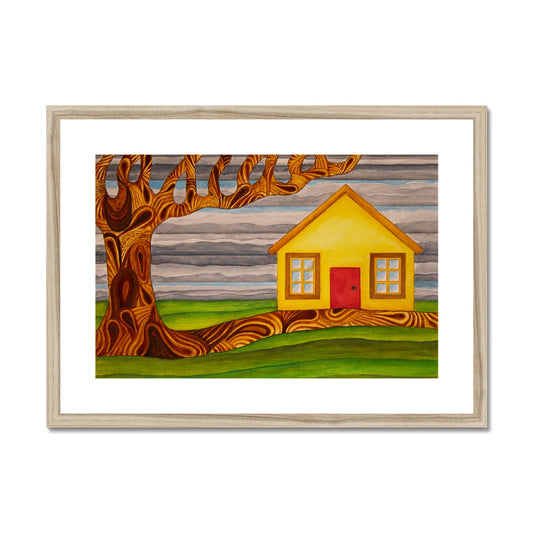 The House on the Hill Framed & Mounted Print