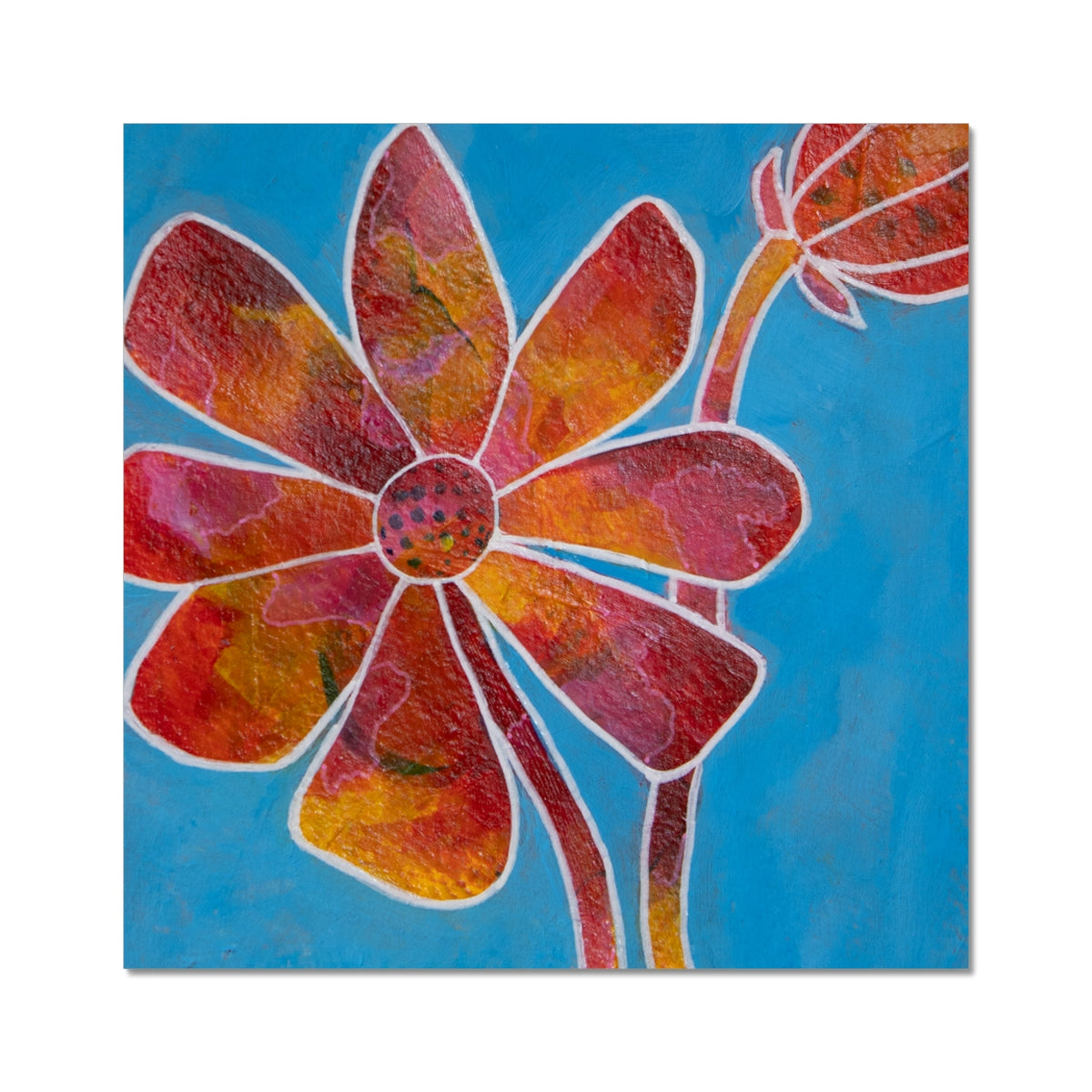 Mother and Teen - Framed Print