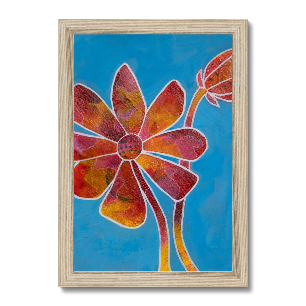 Mother and Teen - Framed Print