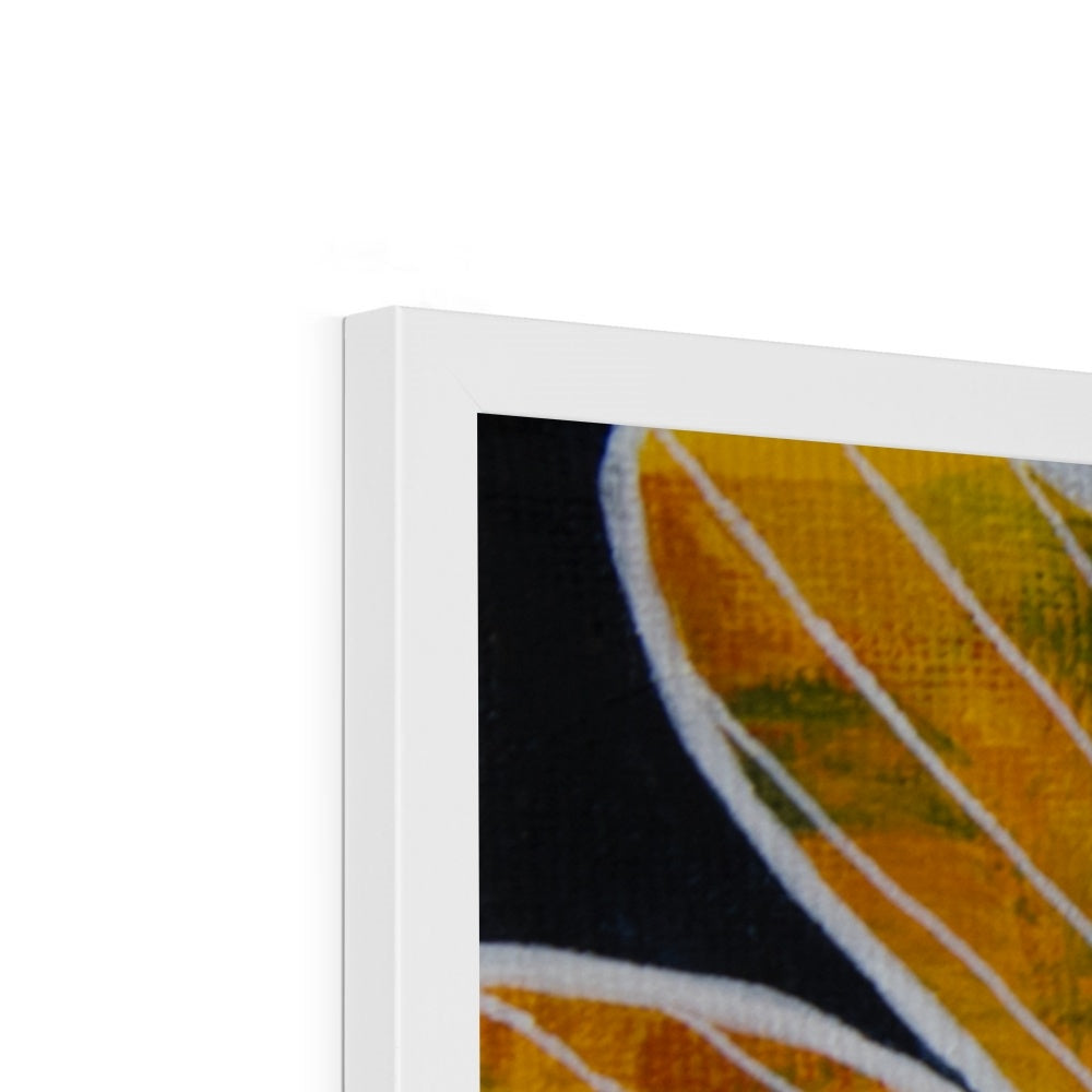 Getting in Close Framed Print