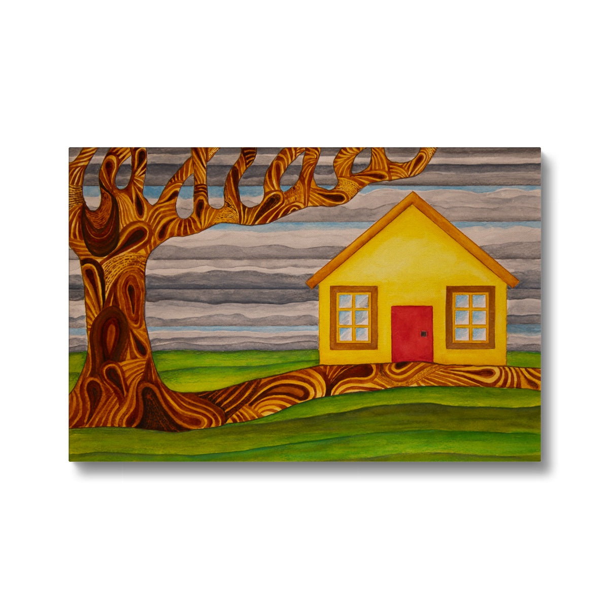 The House on the Hill Canvas