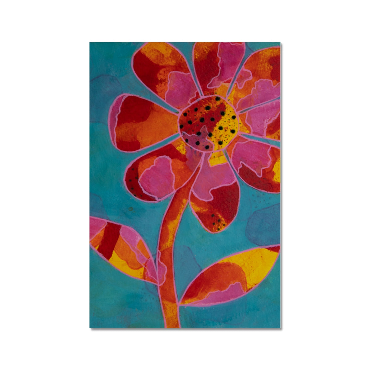 It's a happy day Fine Art Print