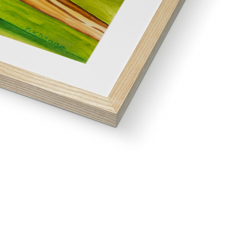 Winter in a New Home Framed & Mounted Print