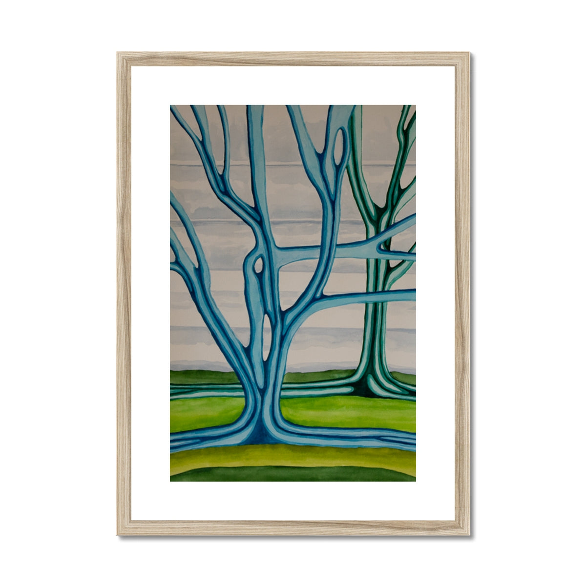 The Extrovert and Introvert Framed & Mounted Print