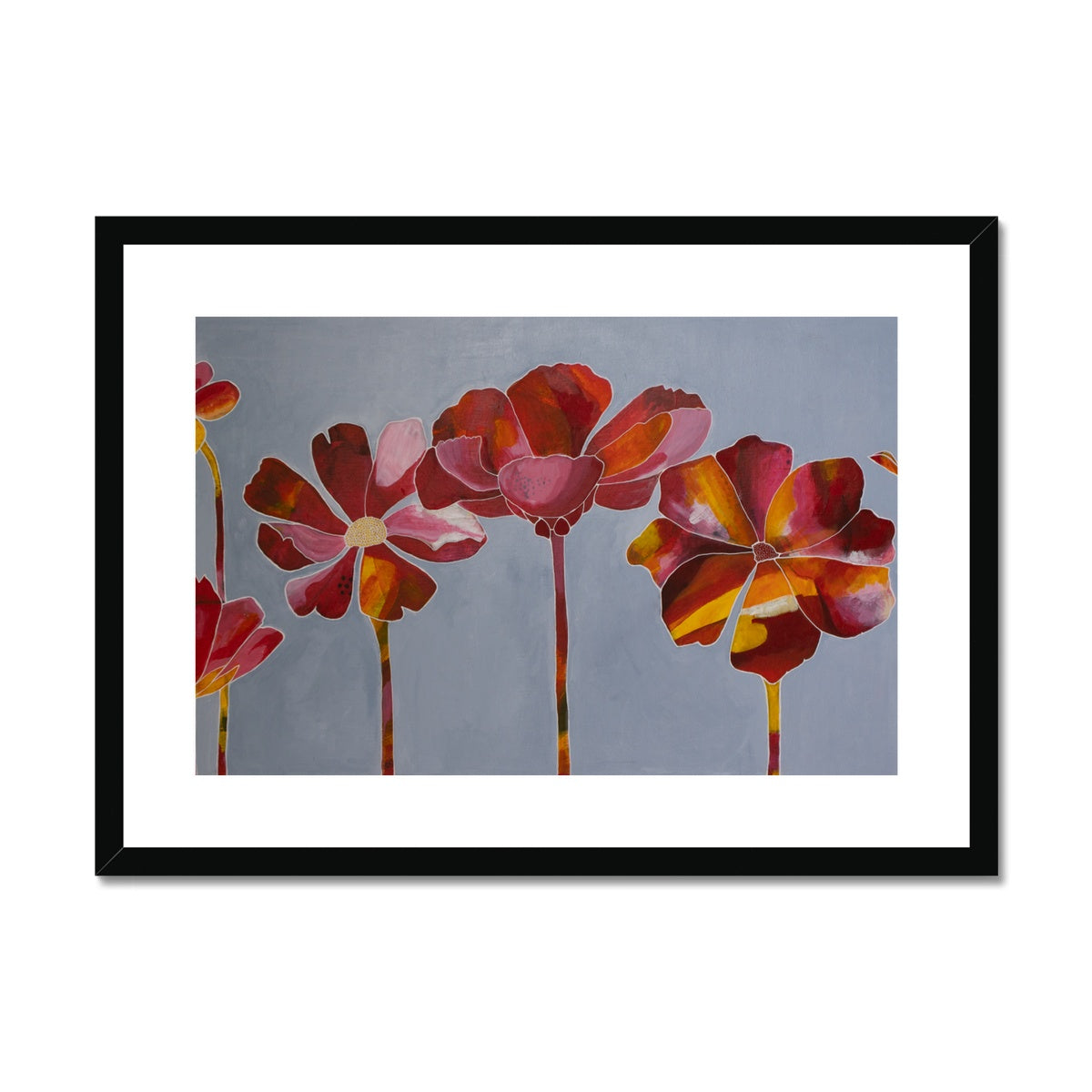 Make-up and Scars Framed & Mounted Print