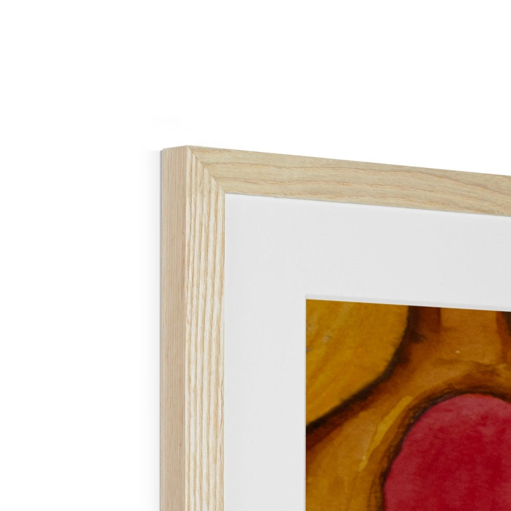 Winter in a New Home Framed & Mounted Print