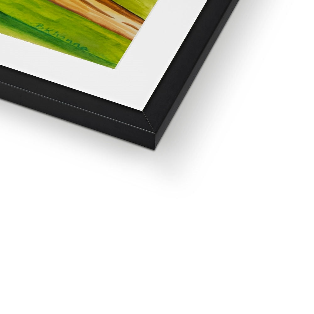 Winter in a New Home Framed & Mounted Print