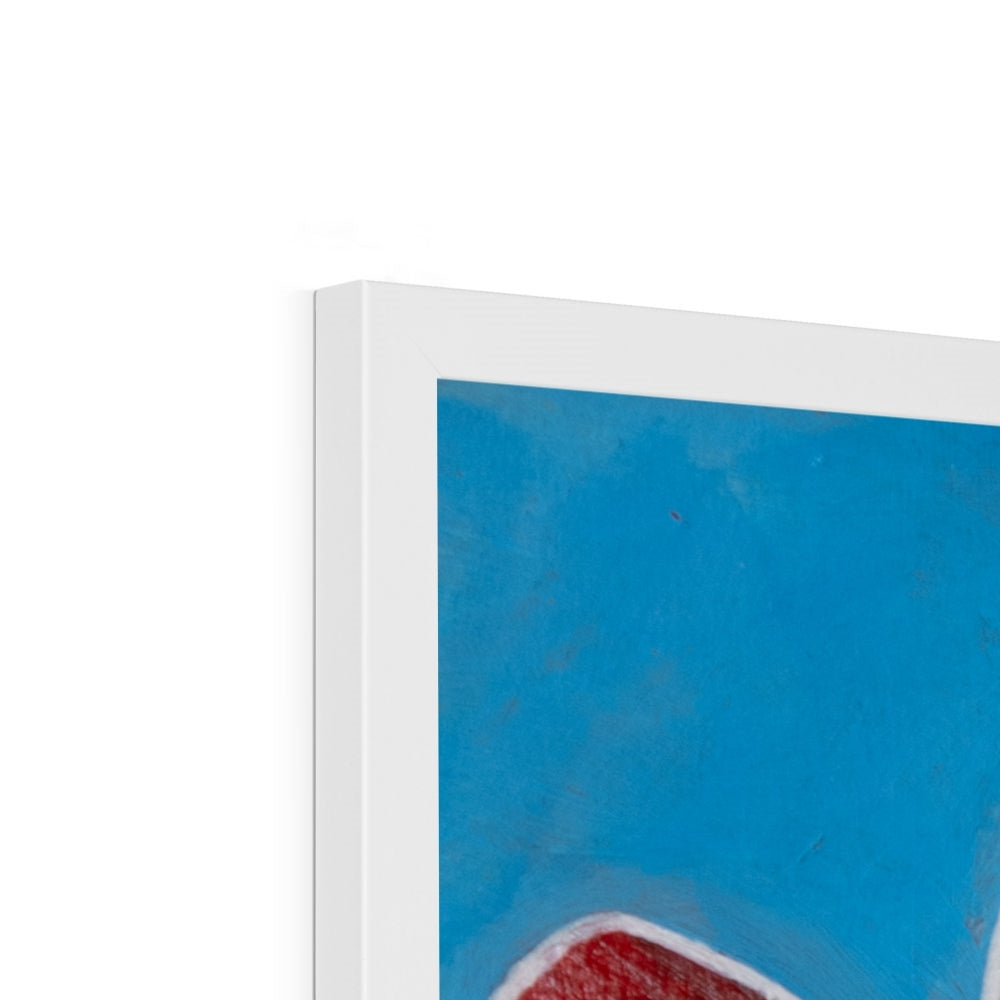 Mother and Teen - Framed Print