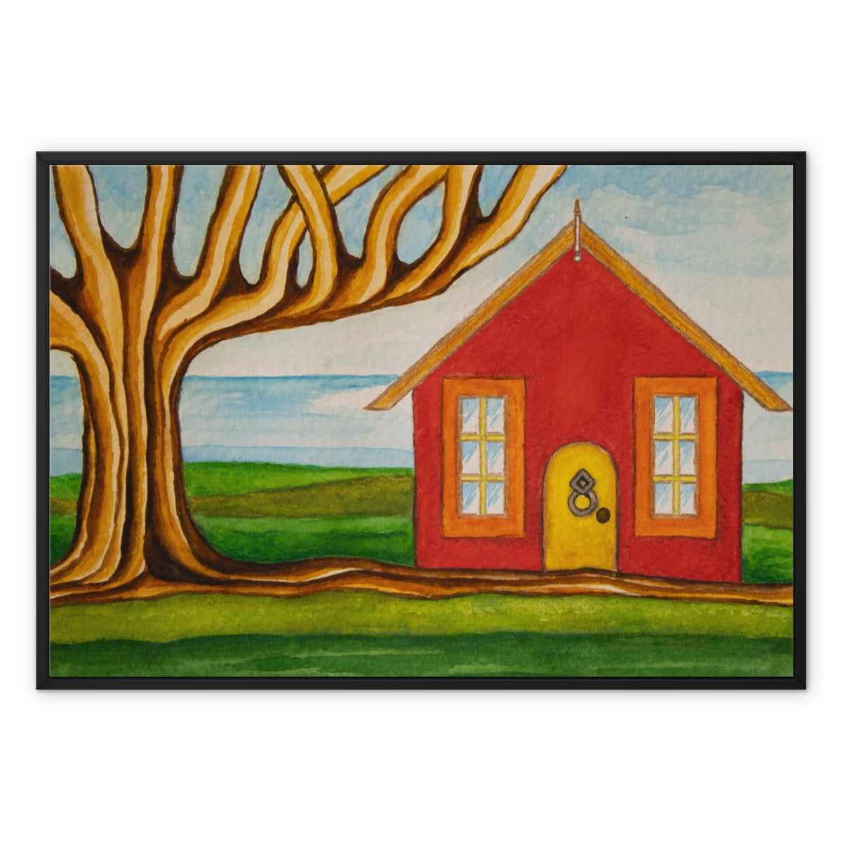 Simply Home Framed Canvas