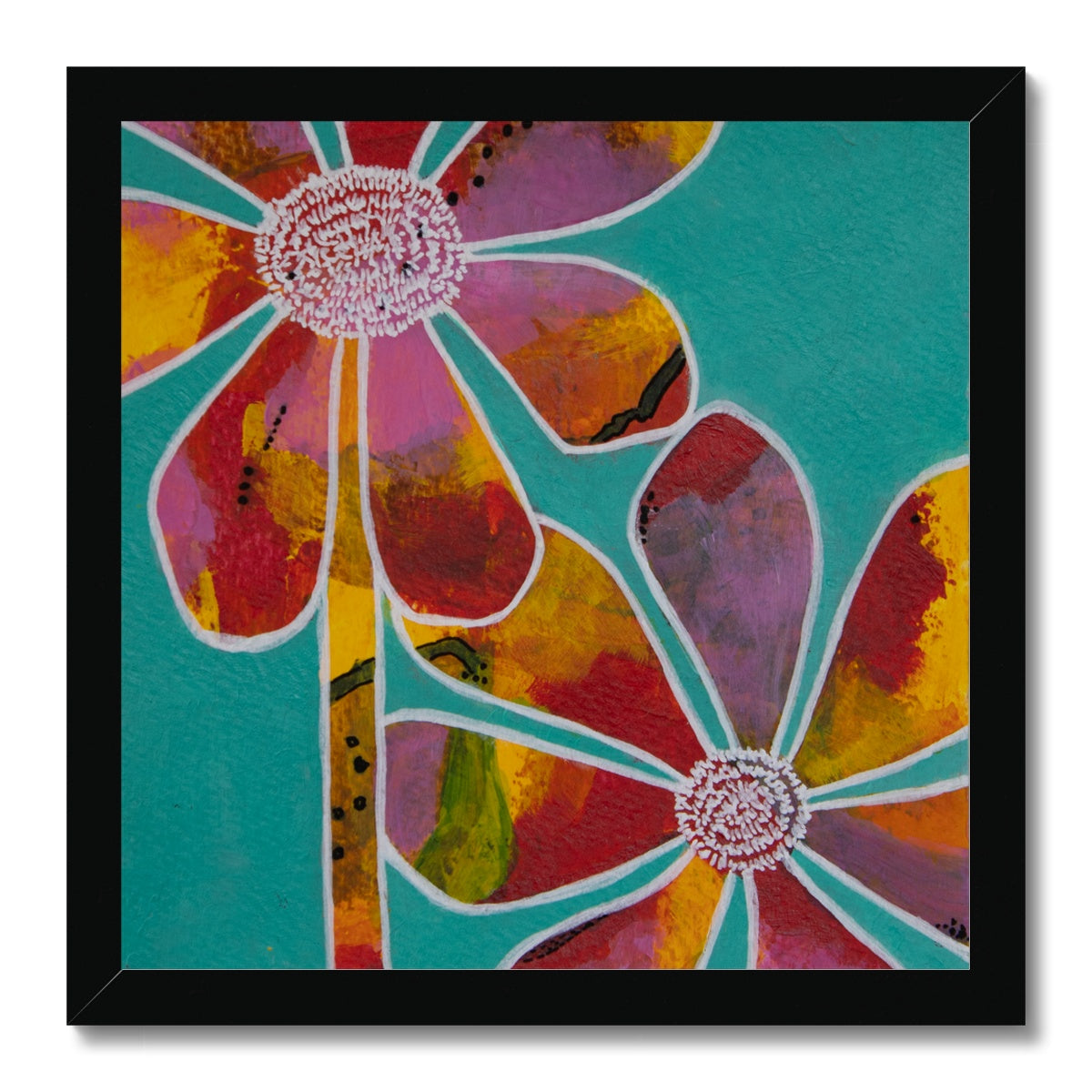 Siblings Framed Print