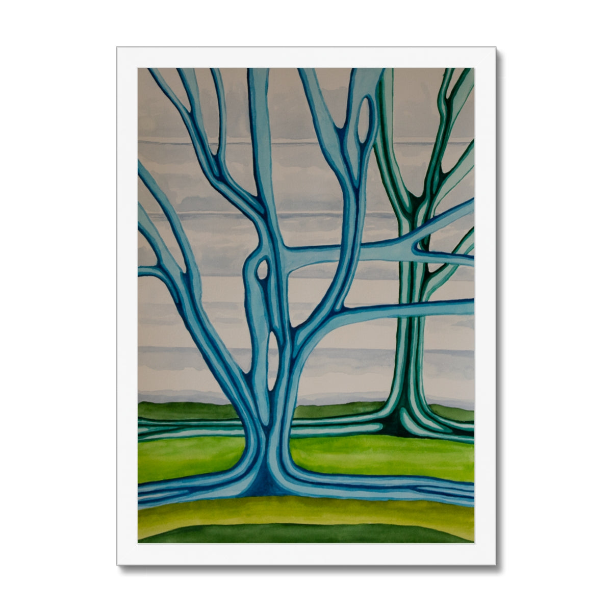 The Extrovert and Introvert Framed Print