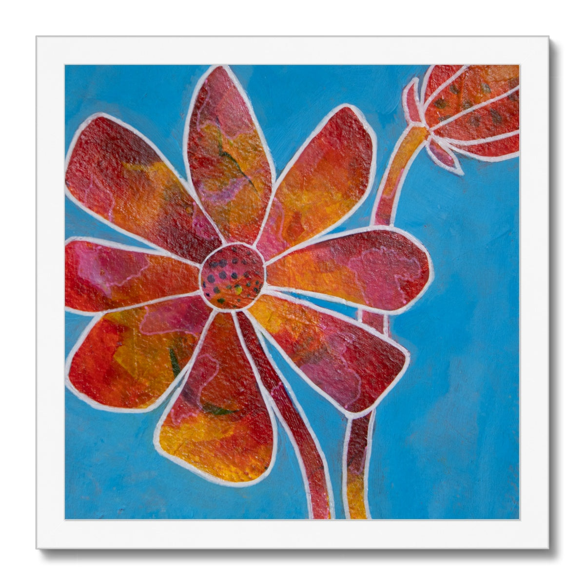 Mother and Teen - Framed Print