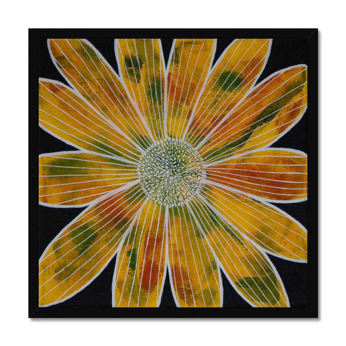 Getting in Close Framed Print