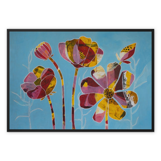 Family Dynamics Framed Canvas