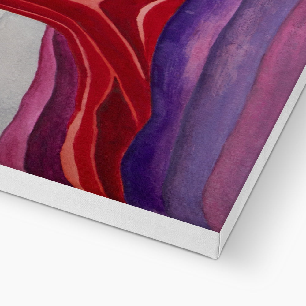 The Colourful Family Tree Canvas