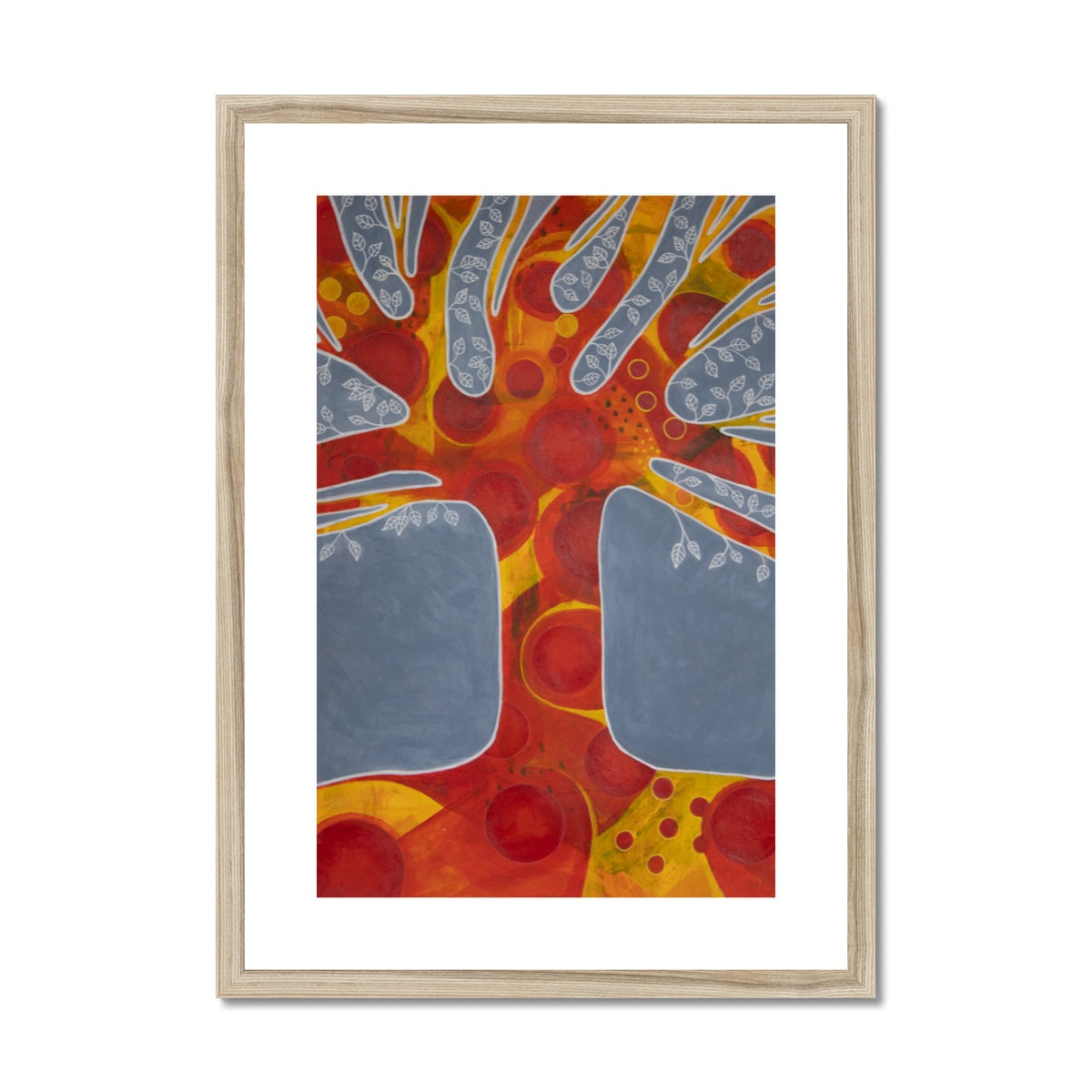 The History Tree Framed & Mounted Print