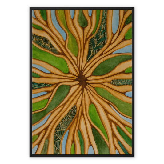 Clarity Framed Canvas