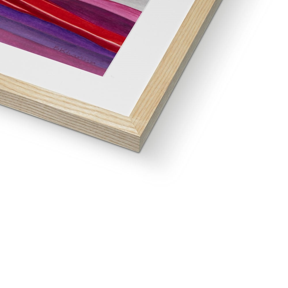 The Colourful Family Tree Framed & Mounted Print