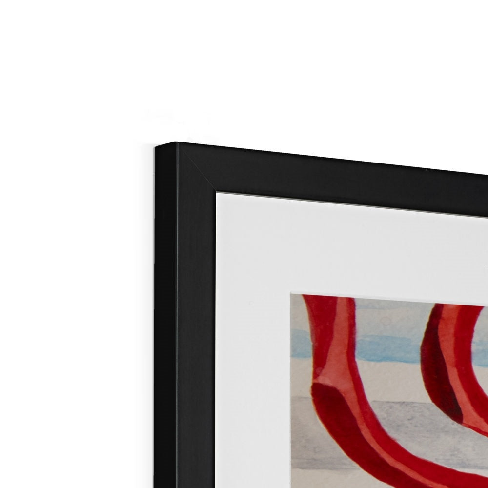 The Colourful Family Tree Framed & Mounted Print