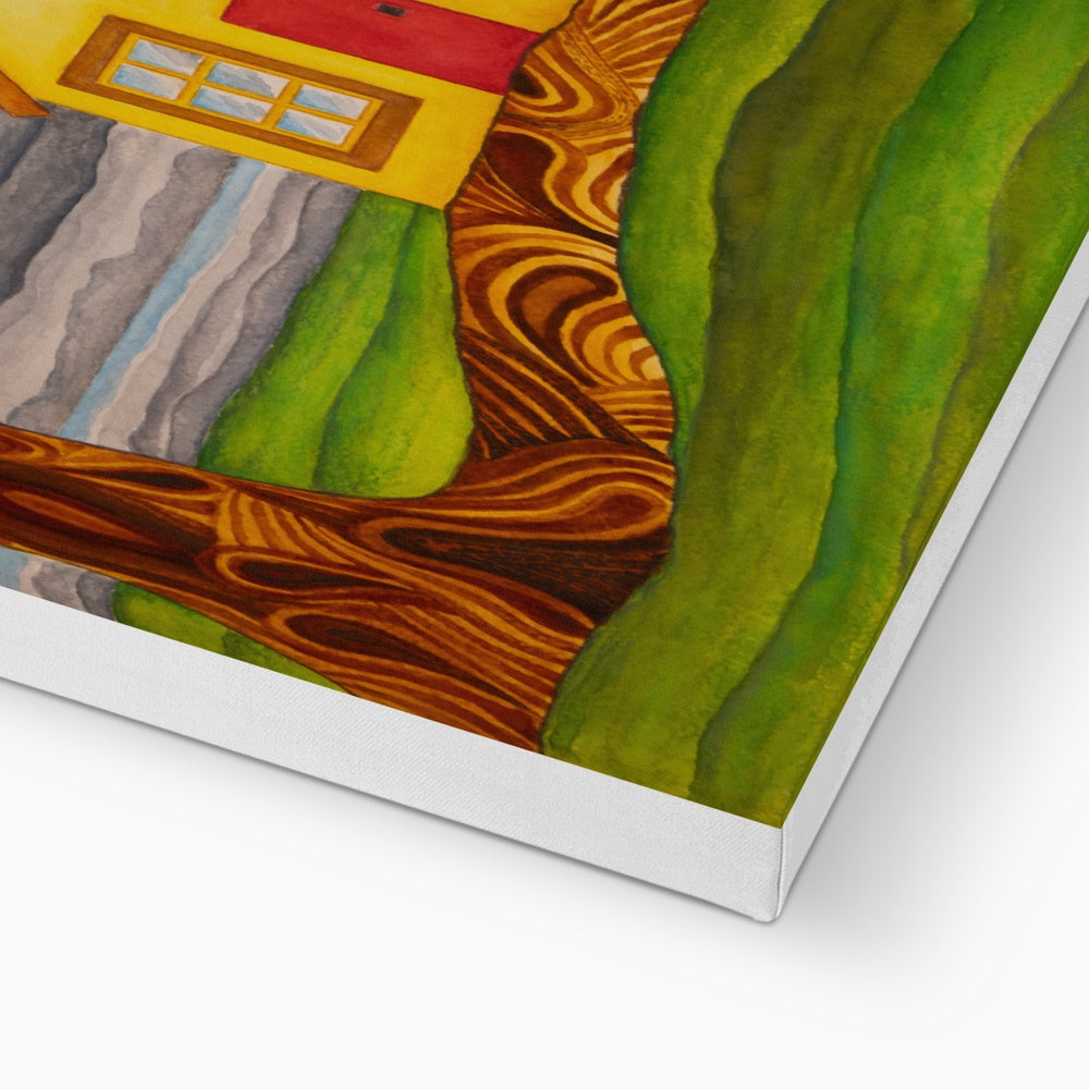 The House on the Hill Canvas