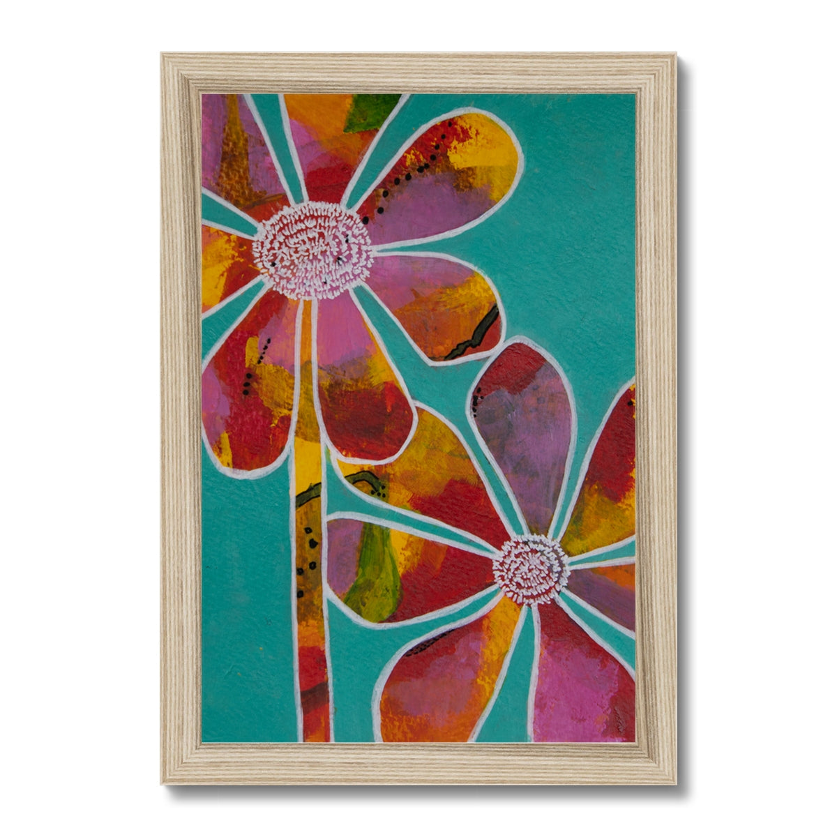 Siblings Framed Print