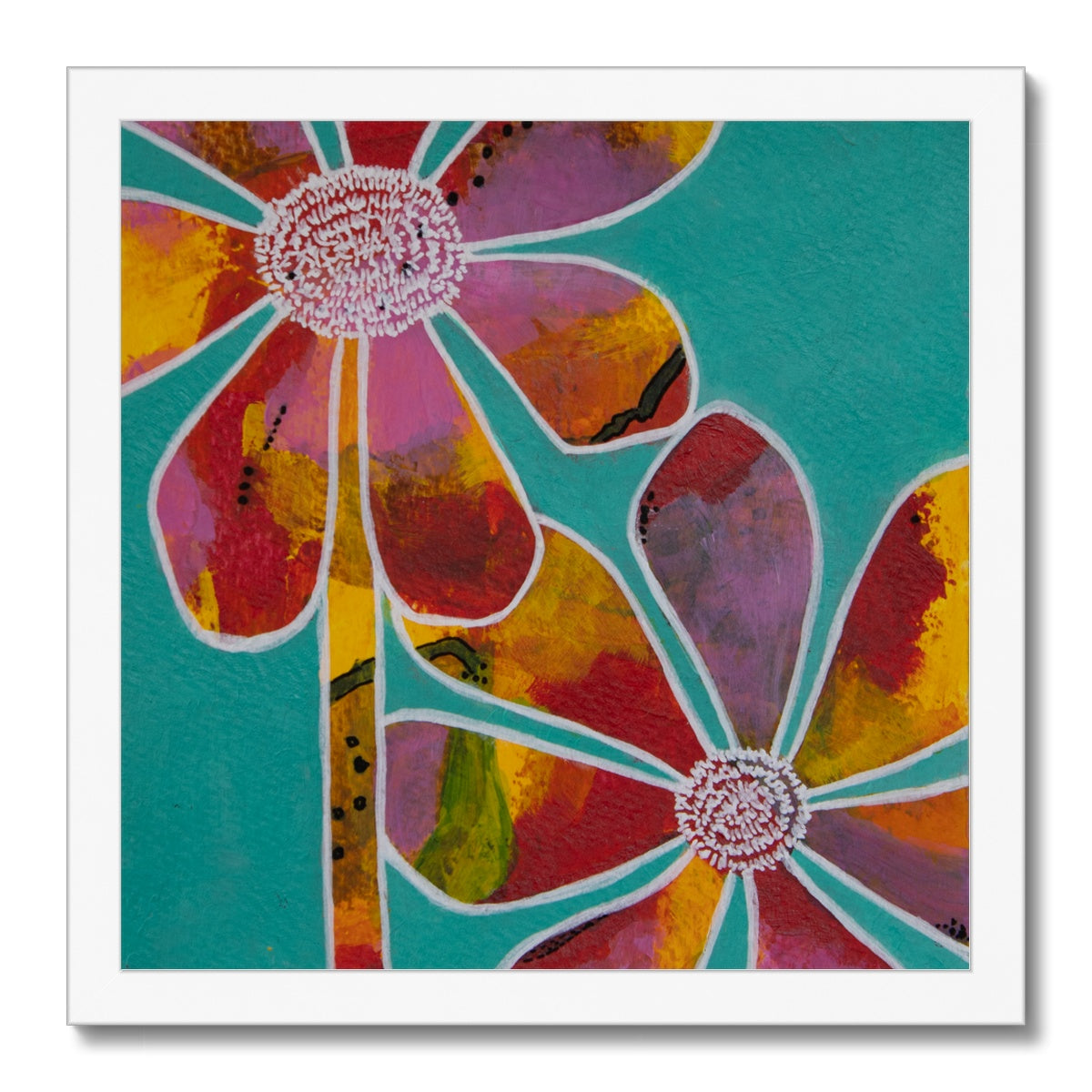 Siblings Framed Print