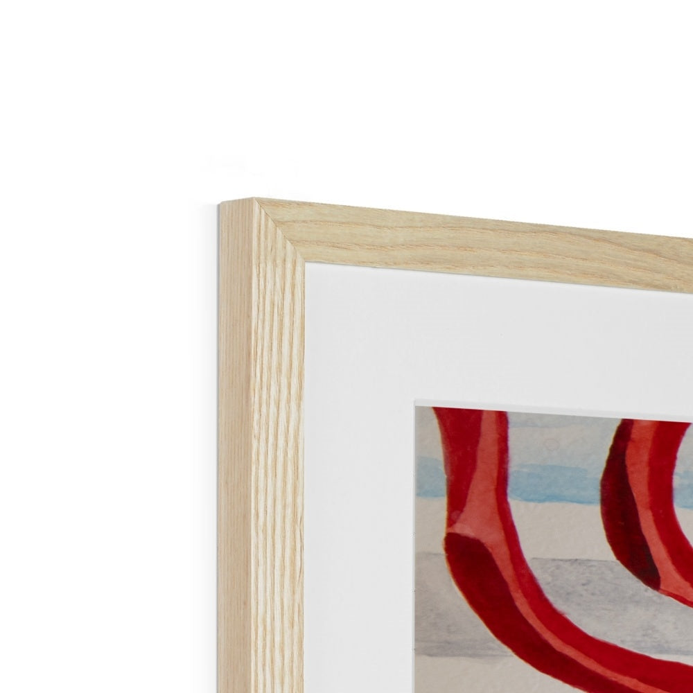The Colourful Family Tree Framed & Mounted Print