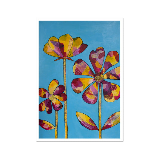 When the teen grows bigger Fine Art Print