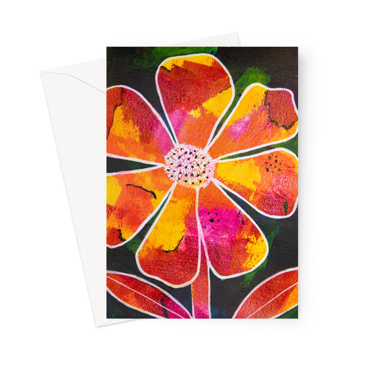 Open Heart Greeting Card