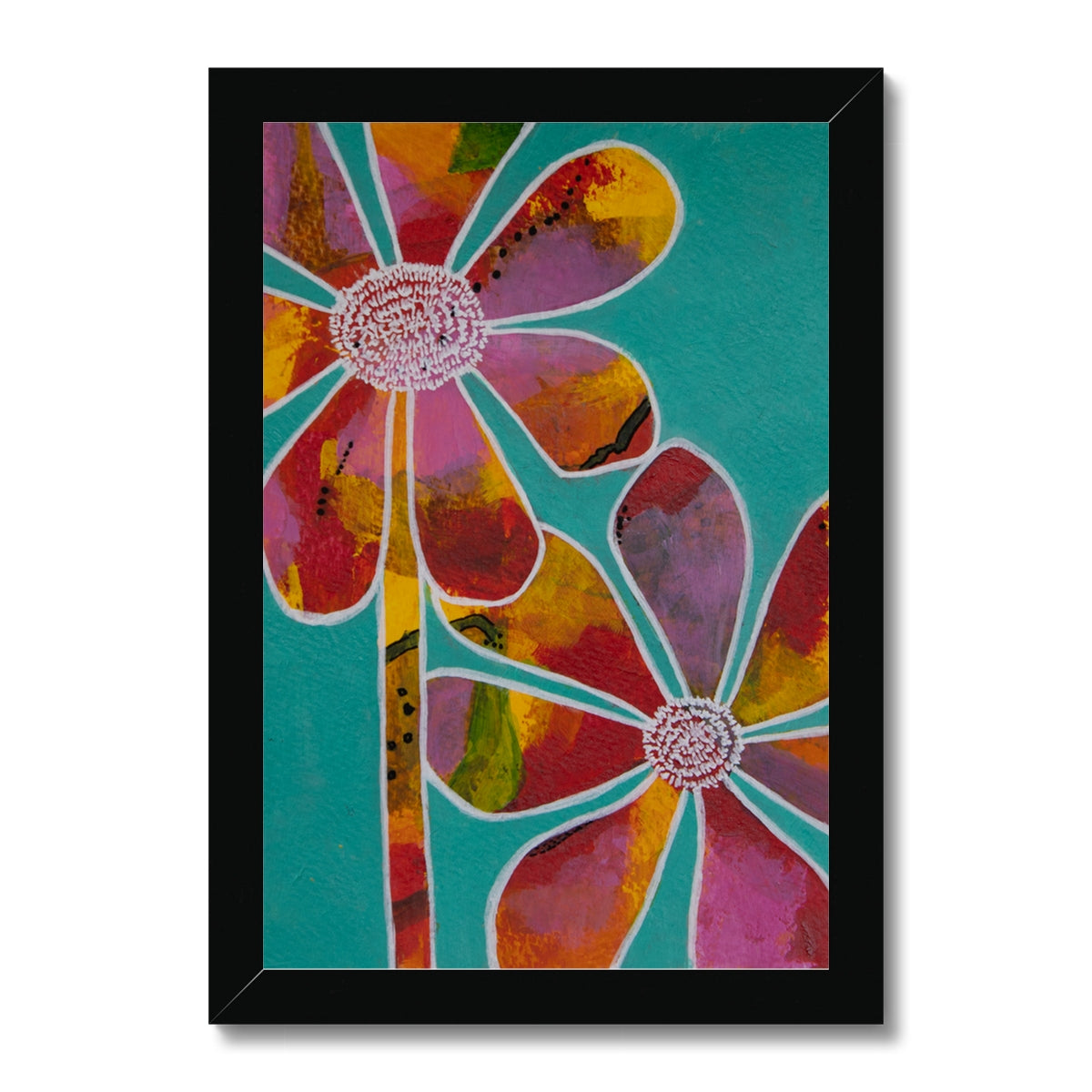 Siblings Framed Print