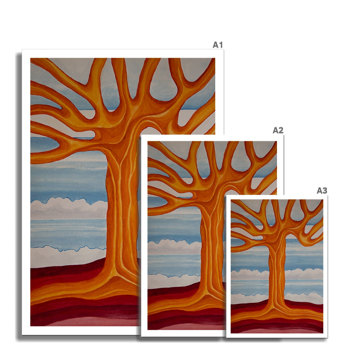 Showing off is OK Fine Art Print