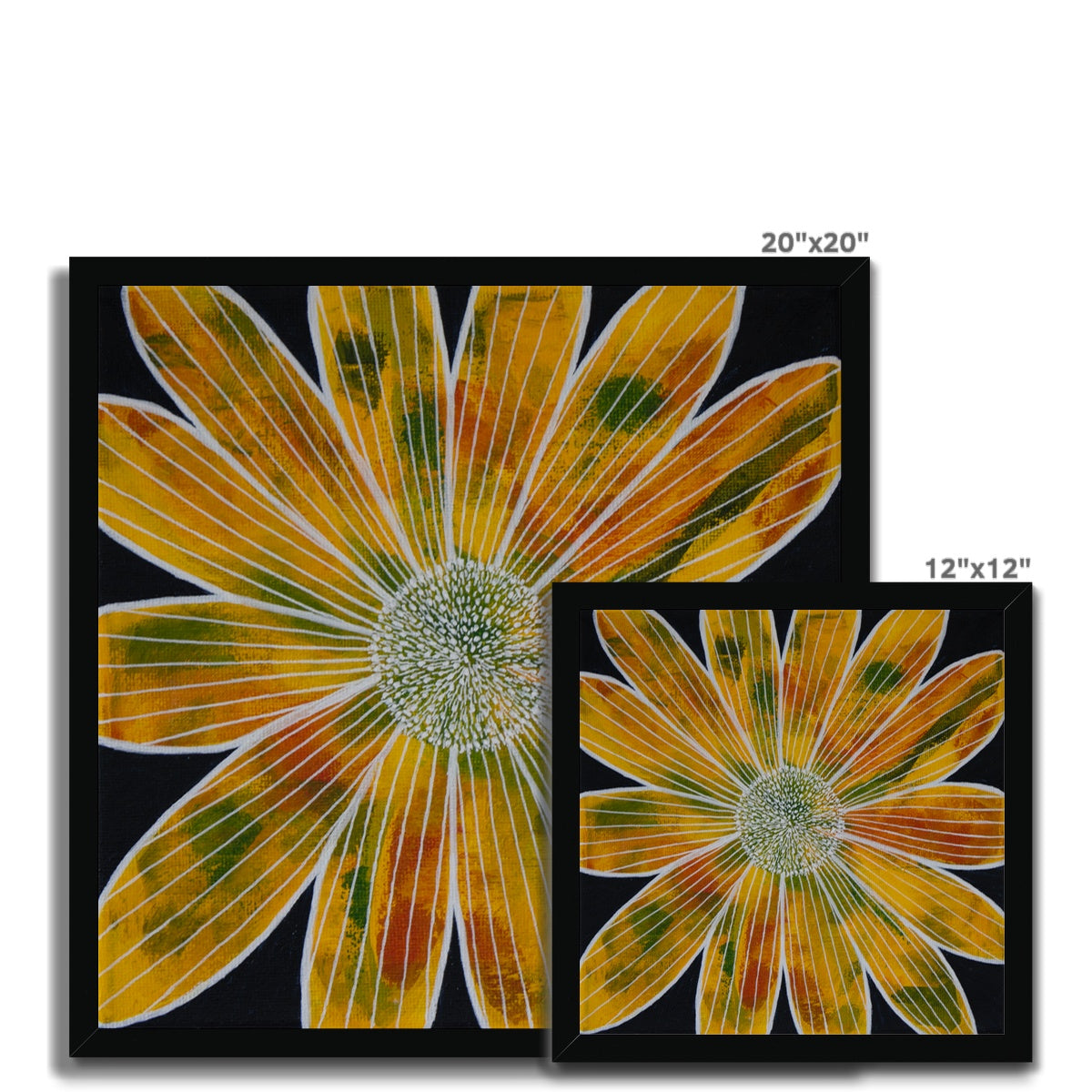 Getting in Close Framed Print