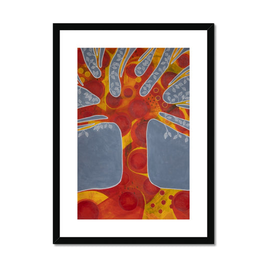 The History Tree Framed & Mounted Print