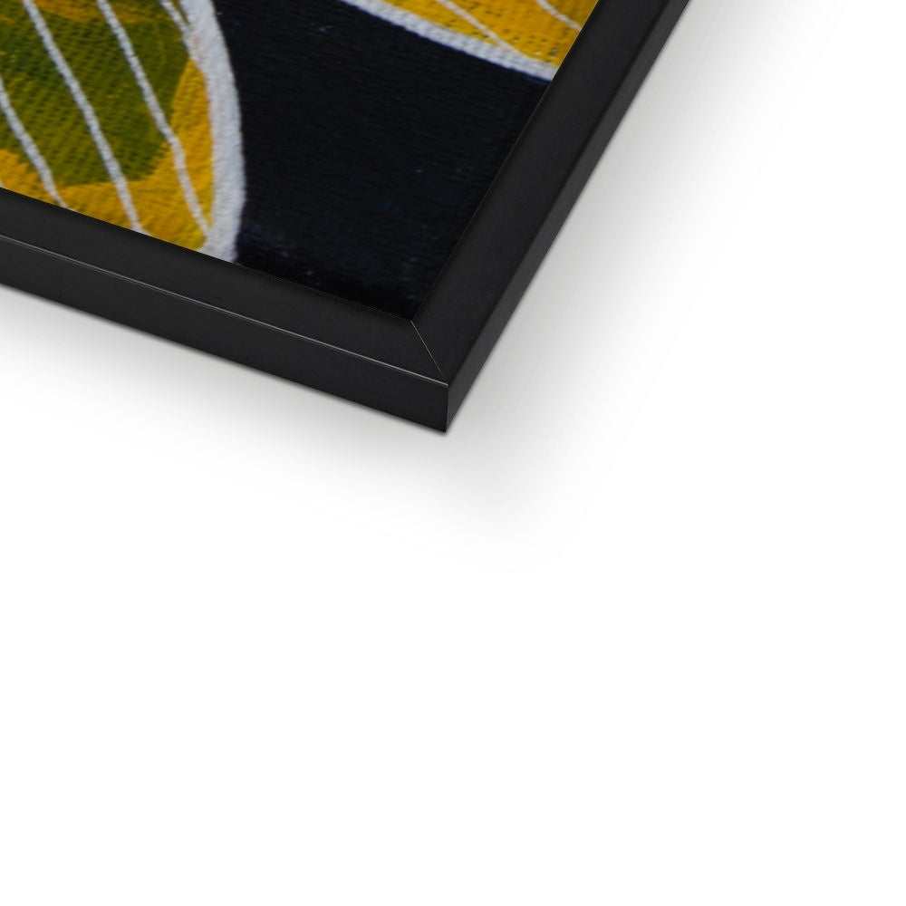 Getting in Close Framed Print