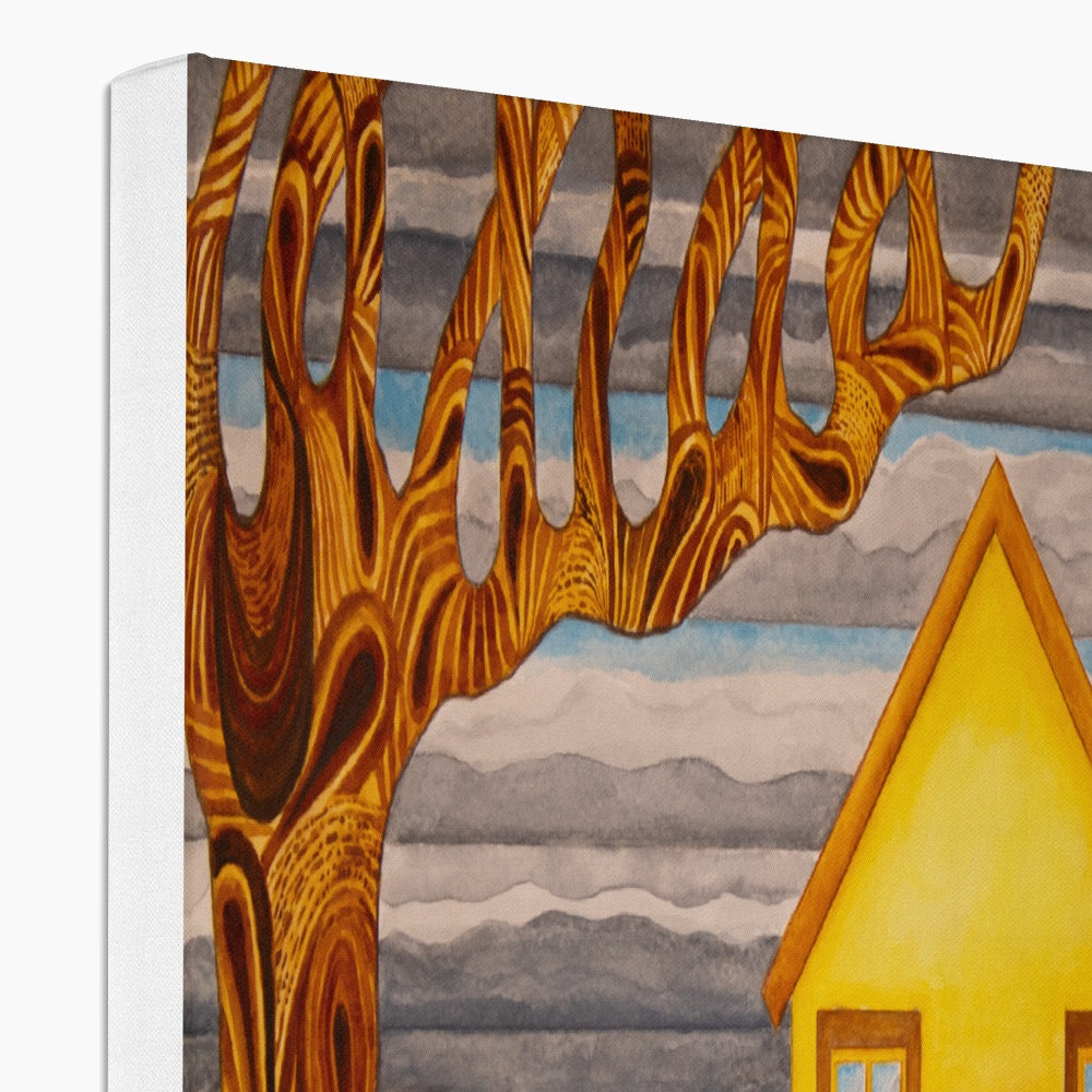The House on the Hill Canvas