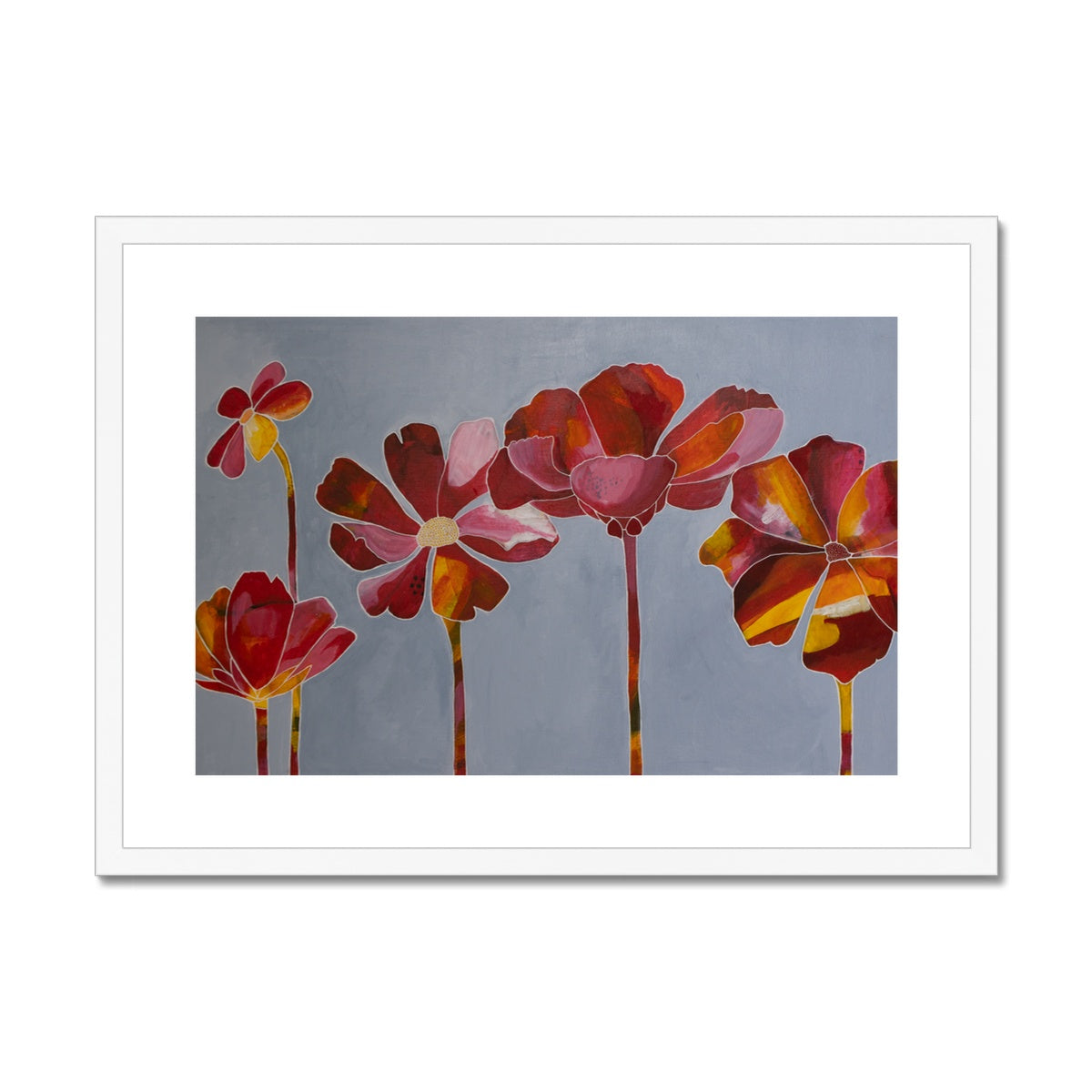 Make-up and Scars Framed & Mounted Print