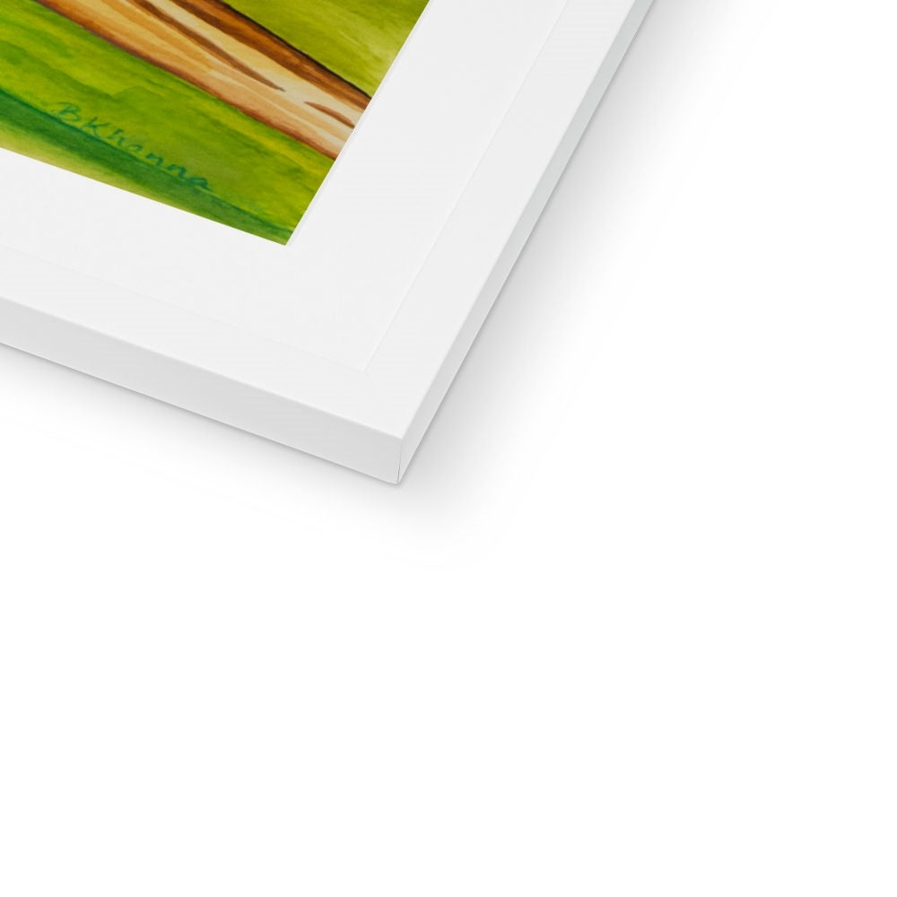 Winter in a New Home Framed & Mounted Print